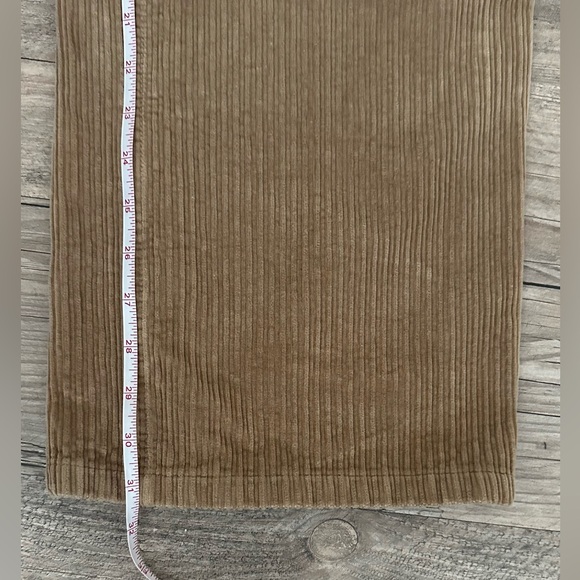 Sezane Fall 2023 Straight Wide Leg Trouser Dark Beige Size 40/8 - Picture 7 of 7